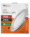 LED panel TRIXLINE TR 156C 18W, kruhový vstavaný 2700K