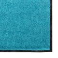 vidaXL Rohož Cyan a Čierna 120 x 300 cm 100% polyamid
