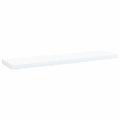 vidaXL Prídavné police 4 ks, biele 40x10x1,5 cm, kompozitné drevo