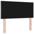 vidaXL LED hlavová doska Tmavo šedá 90 cm Zamat