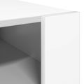 vidaXL Konferenčný stolík Biela 66 x 53 x 45 cm Kompozitné drevo