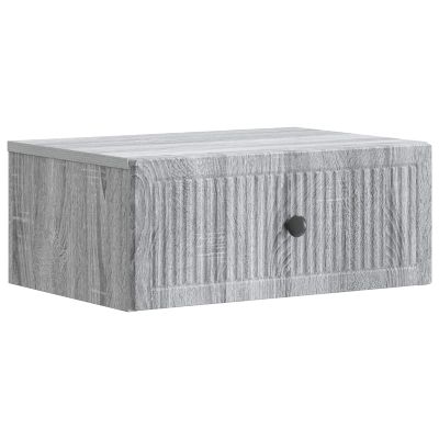 vidaXL Nočný stolík Sivá sonoma 49 x 34,5 x 20 cm Kompozitné drevo