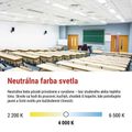 LED panel LUXXO 60 x 60 cm / 32 mm, 22 W, 3 800 lm, vstavaný, neutr. biela, UGR<19, IP20
