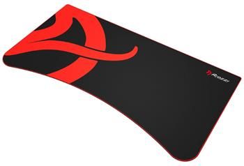 AROZZI ARENA Deskpad/ ochranná podložka na celý stůl Arena/ černá/ červený okraj/ písmeno A Ochranná podložka, herní, na celý stul Arena, písmeno A, cerno-cervená