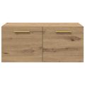 vidaXL Nástenná skrinka 80 x 36.5 x 35 cm Kompozitné drevo dub artisan