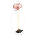 vidaXL Súprava basketbalového koša 305 cm