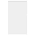 vidaXL Roleta Zatemnenie biela 140x210cm Šírka látky 136,6cm Polyester