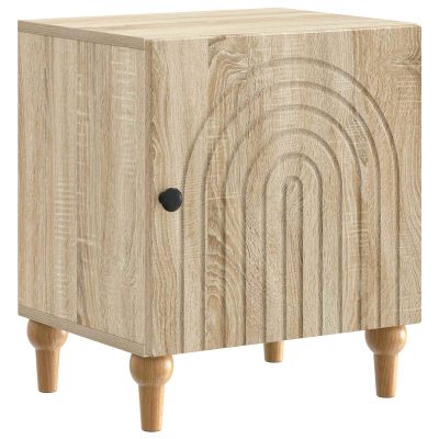 vidaXL Nočný stolík Dub sonoma 43 x 34,5 x 50 cm Kompozitné drevo