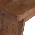 vidaXL Stolička Prírodná 40 x 25 x 31 cm Mahagónové drevo