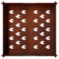 vidaXL Ohnisko Hrdzavý 60 x 60 x 30 cm Poveternostne odolná oceľ