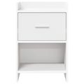 vidaXL Nočné stolíky 2 ks Biela 40 x 30 x 60 cm Kompozitné drevo