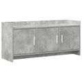 vidaXL TV skrinka 102 x 33 x 47 cm Betónovo sivá Kompozitné drevo