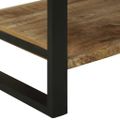 vidaXL Kuchynský regál Hnedá a čierna 80 x 40 x 160 cm