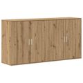 vidaXL Servírovacia skriňa 2 ks Remeselný dub 79 x 38 x 80 cm