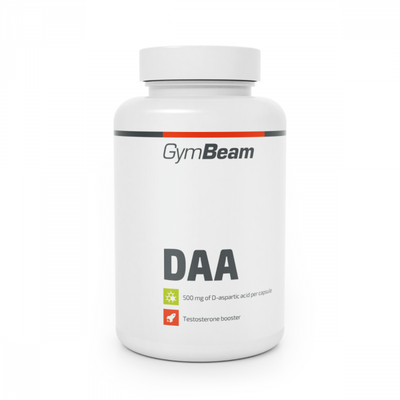 DAA - GymBeam, 120 kaps., kapsulovaný