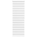 vidaXL Zebra roleta biela 80x200 cm šírka látky 75,9 cm polyester