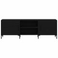 vidaXL Zostava TV skriniek 150 x 30 x 50 cm Čierny dub