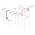 Potrubie VENTS 1005 - 0,5 m/100 mm PVC, vzduchotechnické