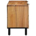 vidaXL TV skrinka Hnedá 105 x 33,5 x 46 cm Masívne mango drevo
