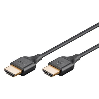 Kábel GOOBAY 75297 HDMI Slim Ultra High Speed ??s Ethernetom 2.1 8K 0,5m