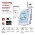 Podlahový programovateľný drôtový WiFi GoSmart termostat P56S01F