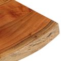 vidaXL Stolová doska 50x40x3,8 cm obdĺžnik masívna akácia živá hrana