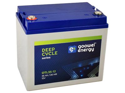 Olovená trakčná batéria 12V 35Ah GOOWEI ENERGY OTL35-12
