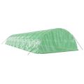 vidaXL Fóliovník s oceľovým rámom zelený 80 m² 16x5x2,3 m