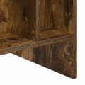 vidaXL Skrinka na gramofónové platne Dymová dub 78,5 x 35 x 45 cm