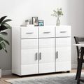 vidaXL Servírovacia skriňa FLORIN 88,5 x 30,5 x 73 cm Kompozitné drevo