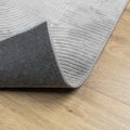 vidaXL Koberec IZA, krátky vlas, škandinávsky vzhľad, sivý 100x200 cm