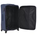 vidaXL Sada 3 cestovných kufrov, námornícka modrá