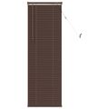 vidaXL Žalúzia Tmavohnedá s Vzorom 150 x 60 cm 25 mm PVC