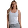 Dámske tielko Ribbed White - STRIX, veľkosť L