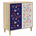 vidaXL Servírovacia skriňa MAINZ Sonoma 69 x 33 x 75 cm
