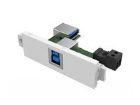 Pripevnenie taniera modulárneho zariadenia - USB typ B
