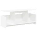 vidaXL TV stolík 102 x 35 x 45 cm Biela Kompozitné drevo