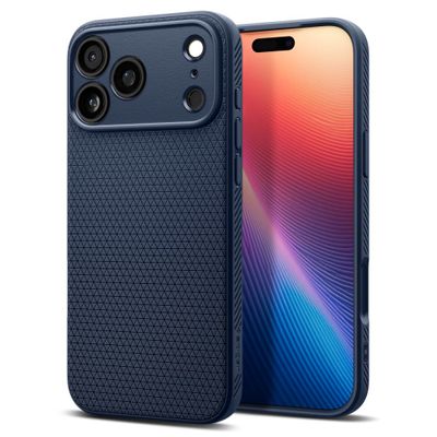 Obal Spigen Liquid Air pre iPhone 17 Pro Max námornícka modrá