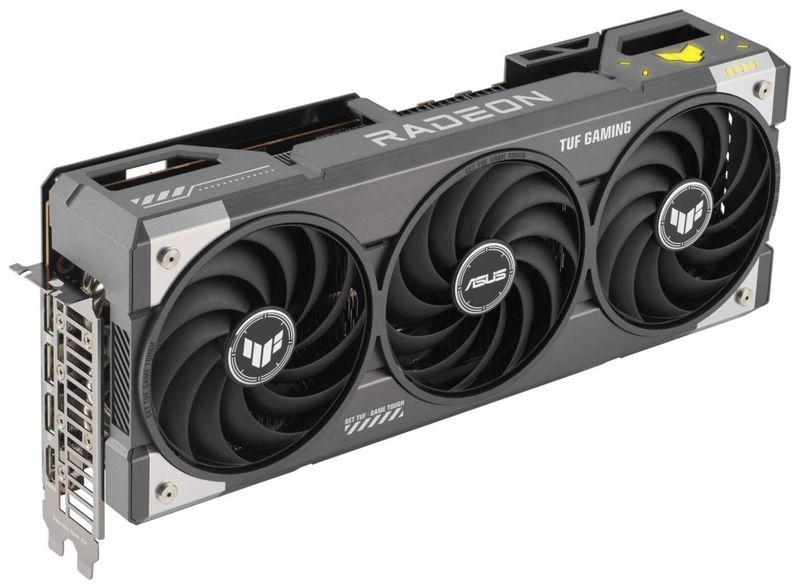 ASUS TUF Radeon RX 9070 XT O16G GAMING / 16GB GDDR6 / PCI-E / 3x DP / 1x HDMI Grafická karta, PCI-E, 16GB GDDR6, 1× HDMI, 3× DisplayPort, aktivní