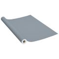 vidaXL Samolepiace tapety na nábytok 2 ks, sivé 500x90 cm, PVC
