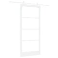 vidaXL Posuvné dvere ORKDAL 93 x 202 cm Biela