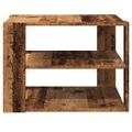 vidaXL konferenčný stolík Old Wood 58x58x40 cm Konštrukčné drevo