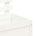 vidaXL Záhradný kvetináč s regálom 79x39,5x114 cm masívna borovica