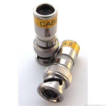 Profesionálny lisovací konektor Cabelcon BNCM-56-CX3 4,9 (6,5mm) Profesionální lisovací konektor Cabelcon BNCM-56-CX3 4,9 (6,5mm)