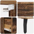vidaXL Highboard 2 ks Staré drevo 69,5 x 32,5 x 180 cm