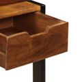 vidaXL Príborník s 3 zásuvkami 110x35x75 cm masívne akáciaové drevo