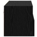 vidaXL TV nástenná skriňa 60 x 30 x 30 cm Čierny dub Kompozitné drevo
