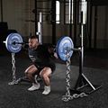 Gumová fitness podlaha AbiFloor POS25 čierna / biela - 2. akosť