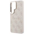 Guess puzdro 4G Embossed Ring MagSafe pre Samsung Galaxy S26 Ultra ružové