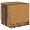 vidaXL Skriňa pod posteľ 2 ks Staré drevo 40 x 39 x 40cm